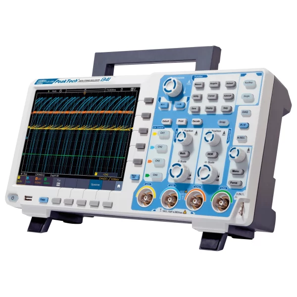 Osciloscopio Almacenaje Digital 100MHz/4CH 1GS/s - Peak Tech P 1341