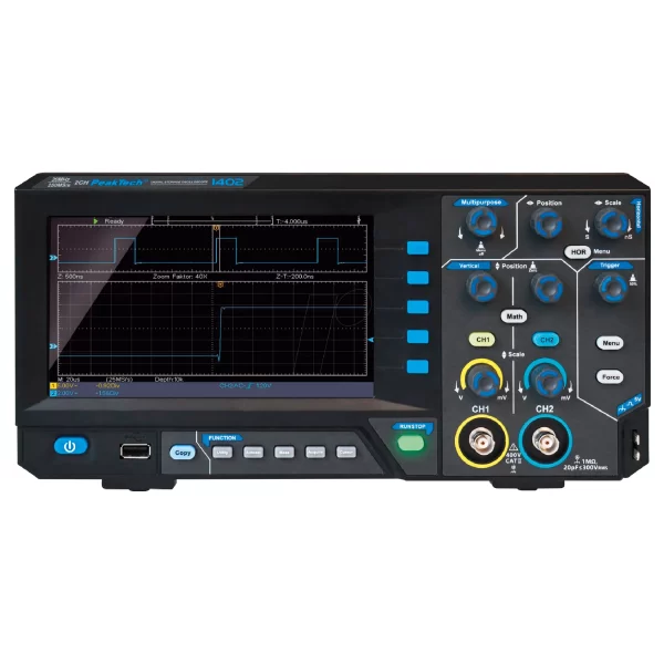 Imagen de Osciloscopio de almacenamiento digital P 1402 - PeakTech®