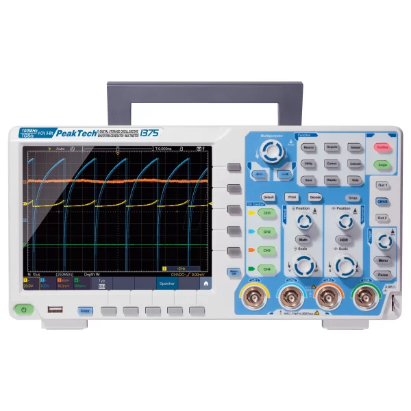 Imagen de Osciloscopio con pantalla táctil P 1375 - PeakTech®