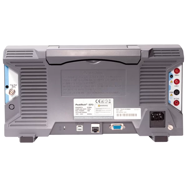 Osciloscopio Almacenaje Digital 4ch 60MH/z 1GS/s- Peak Tech P 1370