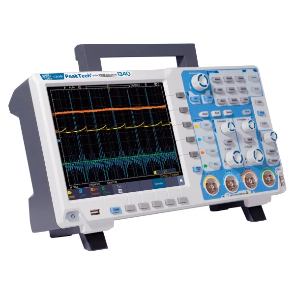 Osciloscopio Almacenaje Digital 60MHz/4CH 1GS/s - Peak Tech P 1340