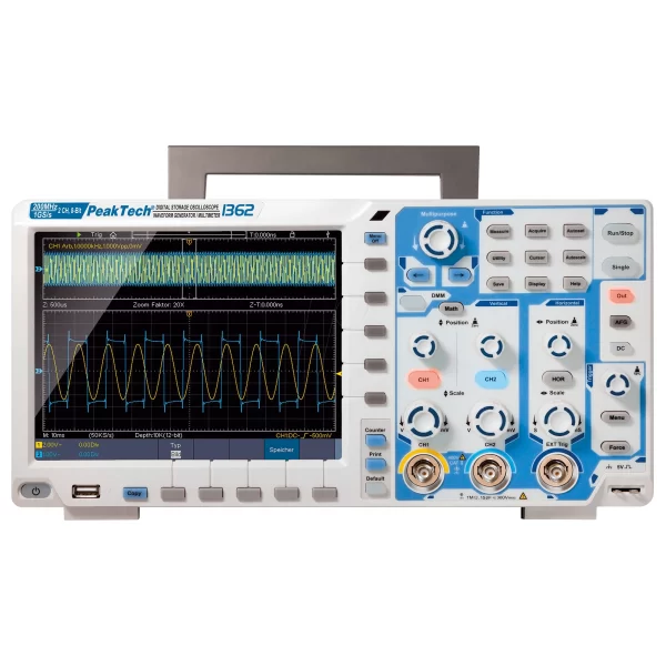 Imagen de Osciloscopio con pantalla táctil P 1362 - PeakTech®