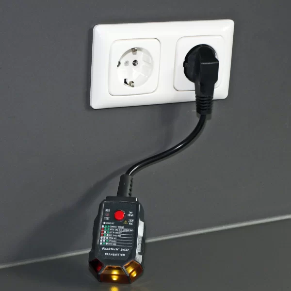 Buscador de fusibles con comprobador RCD - PeakTech P 3432