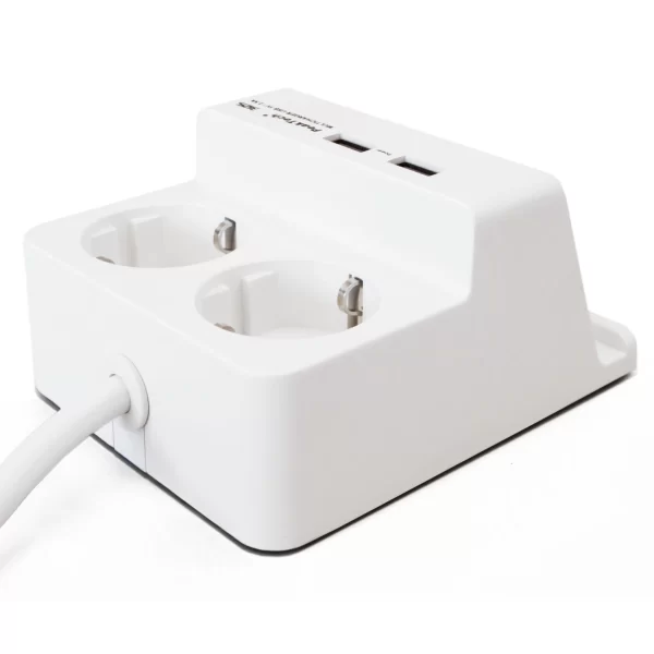 Enchufe Schuko 2x 230V, 2x toma USB 2.5 A-PeakTech P 3125