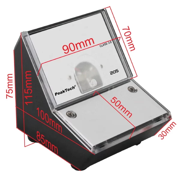 Galvanómetro Analógico +/- 35µA DC - PeakTech P 205-08