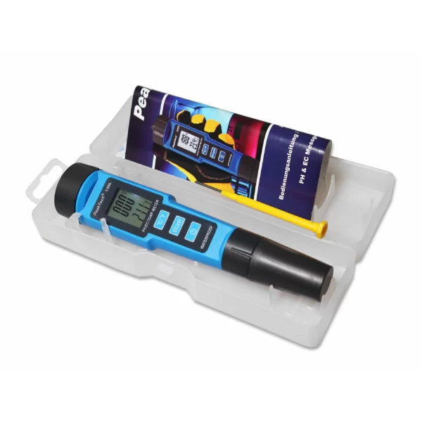 Medidor de PH 3 en 1 PH/EC/TEMP - PeakTech P 5306