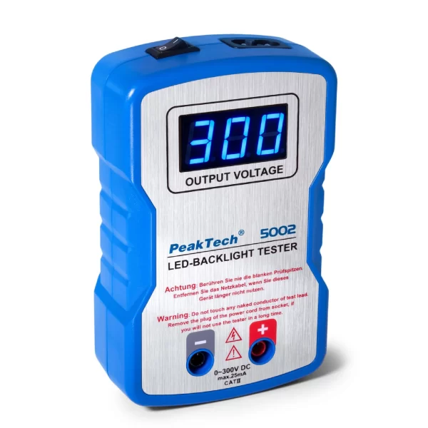 Tester de LED 0...300V DC - PeakTech P 5002