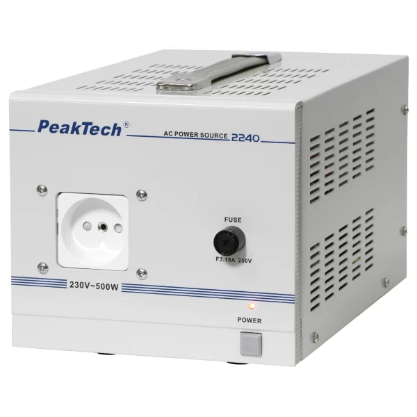 Transformador de Aislamiento, 230V, 500W-PeakTech P 2240