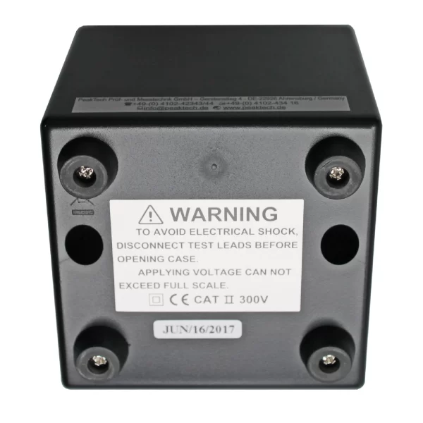 Voltímetro Analógico - 0...30V/60V AC - PeakTech P 205-12