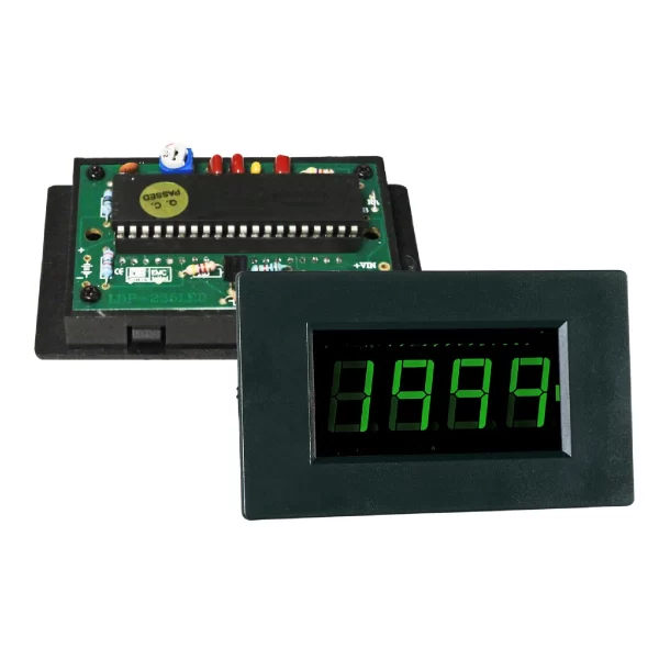 Voltímetro y amperímetro, Display LCD 14mm - PeakTech LDP-240