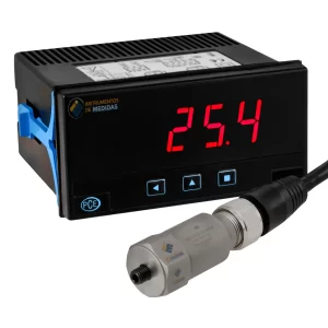 imagen de Acelerómetro para el control de la velocidad de vibración PCE-PVS 20-DPD-U con indicador de panel incluido - PCE Instruments