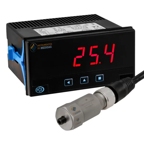 imagen de Acelerómetro para el control de la velocidad de vibración PCE-PVS 20-DPD-U con indicador de panel incluido - PCE Instruments