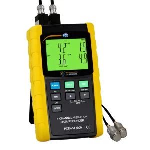 imagen de Logger de datos de 4 canales para mediciones precisas de vibraciones PCE-VM 5000 - PCE Instruments