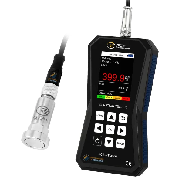 imagen de Medidor de vibración con memoria interna PCE-VT 3900 - PCE Instruments
