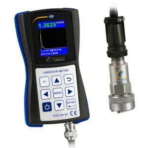 imagen de Medidor de vibración para la medición de aceleración, velocidad y desplazamiento PCE-VM 20 - PCE Instruments