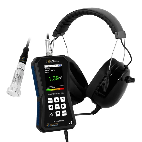 imagen de Medidor de vibración para máquinas e instalaciones PCE-VT 3750 - PCE Instruments
