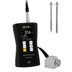 imagen de Medidor de vibración para máquinas e instalaciones con sensor piezoeléctrico de aceleración triaxial PCE-VM 10 - PCE Instruments