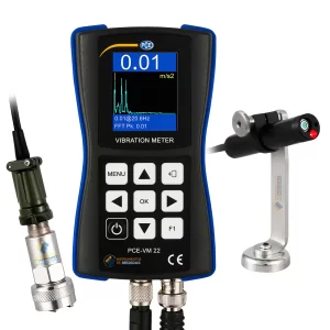 imagen de Medidor de vibraciones con memoria (Integra termómetro infrarrojo) PCE-VM 22 - PCE Instruments