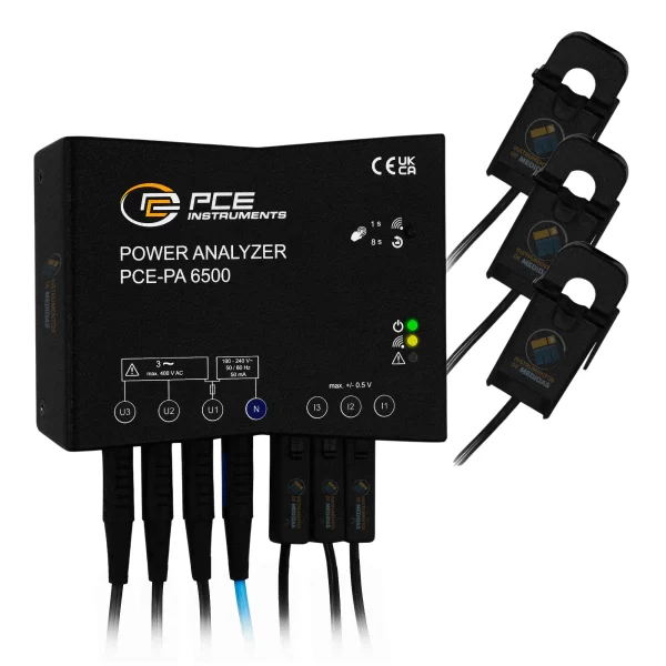 imagen de Amperímetro para el control de consumo de energía PCE-PA 6500 R11 - PCE Instruments