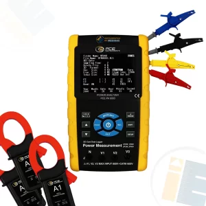 imagen de Amperímetro trifásico y medidor de energía (tiempo real) PCE-PA 8000 - PCE Instruments