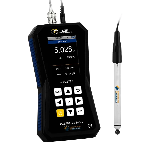 imagen de Analizador de agua con gestión de datos BPL PCE-PH 228HTE - PCE Instruments