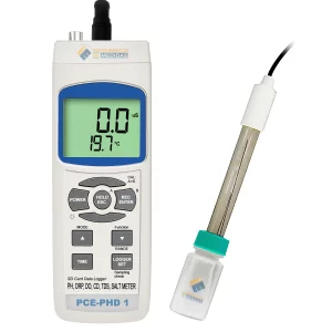imagen de Analizador de agua con tarjeta de memoria SD (16 GB) PCE-PHD 1-PH - PCE Instruments