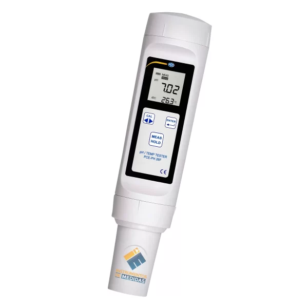 imagen de Analizador de agua digital sencillo para medir en líquidos viscosos PCE-PH 26F - PCE Instruments