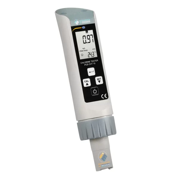 imagen de Analizador de agua libre para piscinas (Para Cloro) PCE-CHT 10 - PCE Instruments