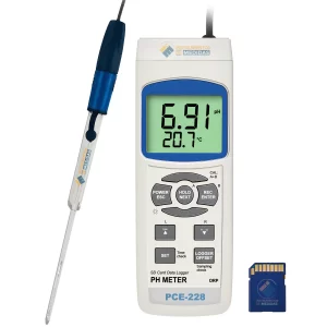 imagen de Analizador de agua para medir el valor de pH, redox y temperatura PCE-228LIQ - PCE Instruments