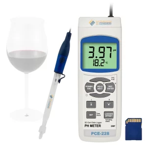 imagen de Analizador de agua para medir pH, Redox y temperatura PCE-228WINE - PCE Instruments
