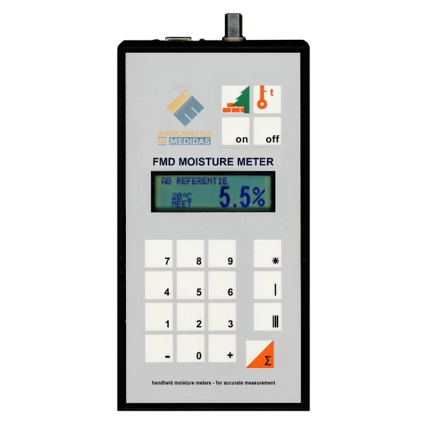imagen de Analizador de humedad para humedad absoluta de madera, materiales de construcción y papel FMD 6 - PCE Instruments