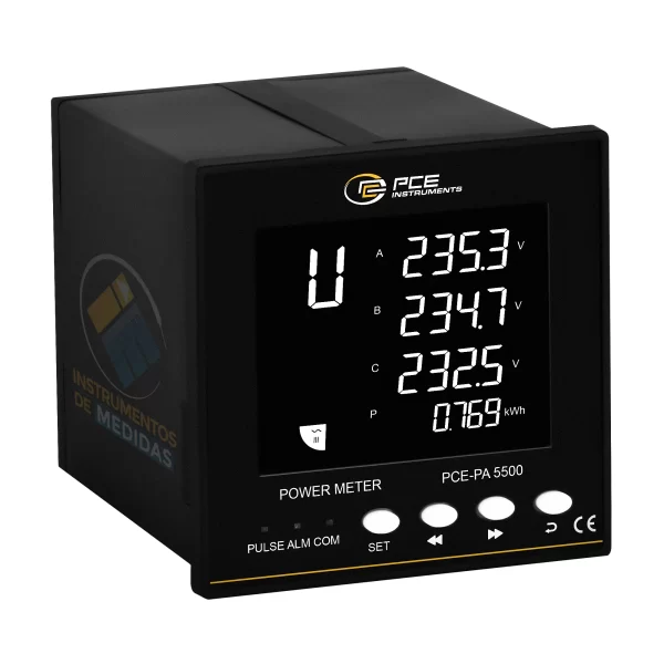 imagen de Analizador de potencia (Interfaz RS-485) PCE-PA 5500 - PCE Instruments