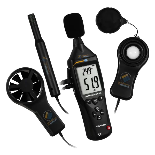imagen de Anemómetro multifuncional PCE-EM 883 - PCE Instruments