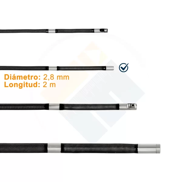 imagen 2 de Boroscopio digital con cabezal articulado en 4 direcciones PCE-VE 1500-28200 - PCE Instruments
