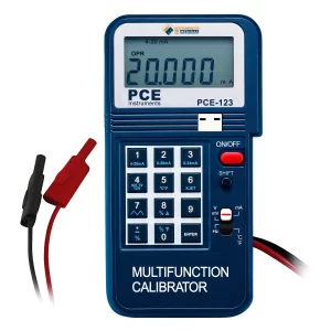 imagen de Calibrador de procesos para simulación de señales eléctricas PCE-123- PCE Instruments