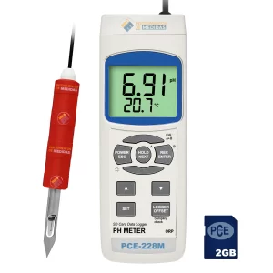 imagen de Comprobador de higiene para la medición de pH y temperatura PCE-228M - PCE Instruments