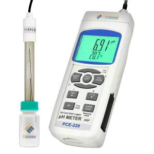 imagen de Medidor agrícola de mano para valor de pH, Redox y temperatura PCE-228 - PCE Instruments