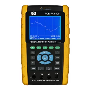 imagen de Pinza amperimétrica trifásica para medir armónicos y energía PCE-PA 8300-2 - PCE Instruments 1