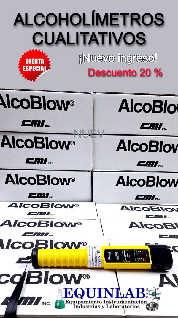 ALCOHOLIMETROS ALCOBLOW CUALITATIVO
