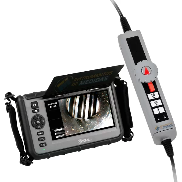 imagen de Cámara endoscópica con cabezal articulado en 2 direcciones PCE-VE 1034N-F - PCE Instruments