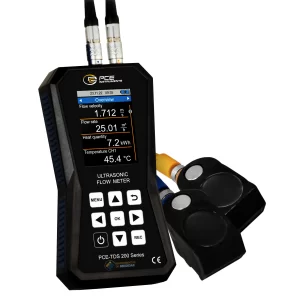 imagen de Caudalímetro ultrasónico con memoria de 32 GB PCE-TDS 200 M - PCE Instruments