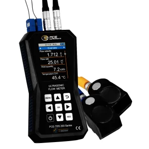 imagen de Caudalímetro ultrasónico con memoria de 32 GB PCE-TDS 200+ M - PCE Instruments