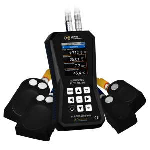 imagen de Caudalímetro ultrasónico con memoria de 32 GB PCE-TDS 200 ML - PCE Instruments