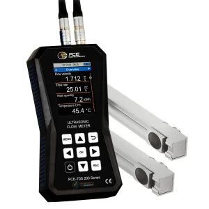 imagen de Caudalímetro ultrasónico con memoria de 32 GB PCE-TDS 200 MR - PCE Instruments