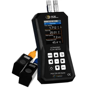 imagen de Caudalímetro ultrasónico con memoria de 32 GB PCE-TDS 200 S - PCE Instruments