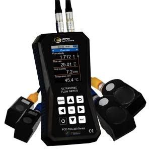 imagen de Caudalímetro ultrasónico con memoria de 32 GB PCE-TDS 200 SM - PCE Instruments