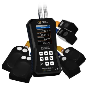 imagen de Caudalímetro ultrasónico con memoria de 32 GB PCE-TDS 200 SML - PCE Instruments