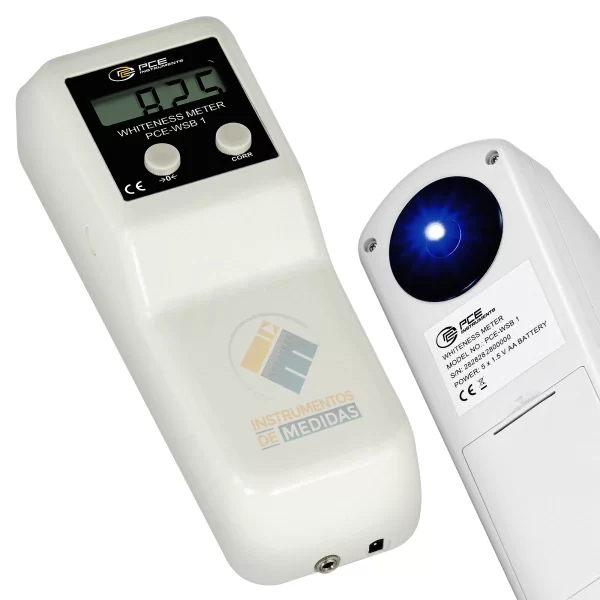imagen de Colorímetro digital para detectar el grado del color blanco en diferentes materiales PCE-WSB 1 - PCE Instruments