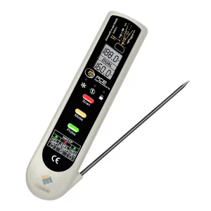 imagen de Comprobador de higiene para la comprobación sin contacto de alimentos o para detección por contacto de la temperatura interna PCE-IR 100 - PCE Instruments
