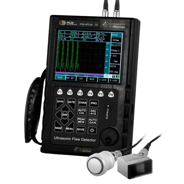imagen de Comprobador de material para ensayos no destructivos de materiales por ultrasonido PCE-UFD 50 - PCE Instruments